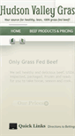 Mobile Screenshot of hudsonvalleygrassfedbeef.com